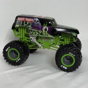 Grave Digger Monster Jam Diecast Truck Large BKT Wheels Collectible Toy